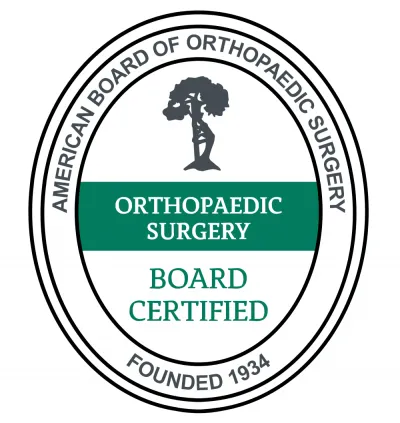 American Board of Orthopaedic Surgery — Board Certified
